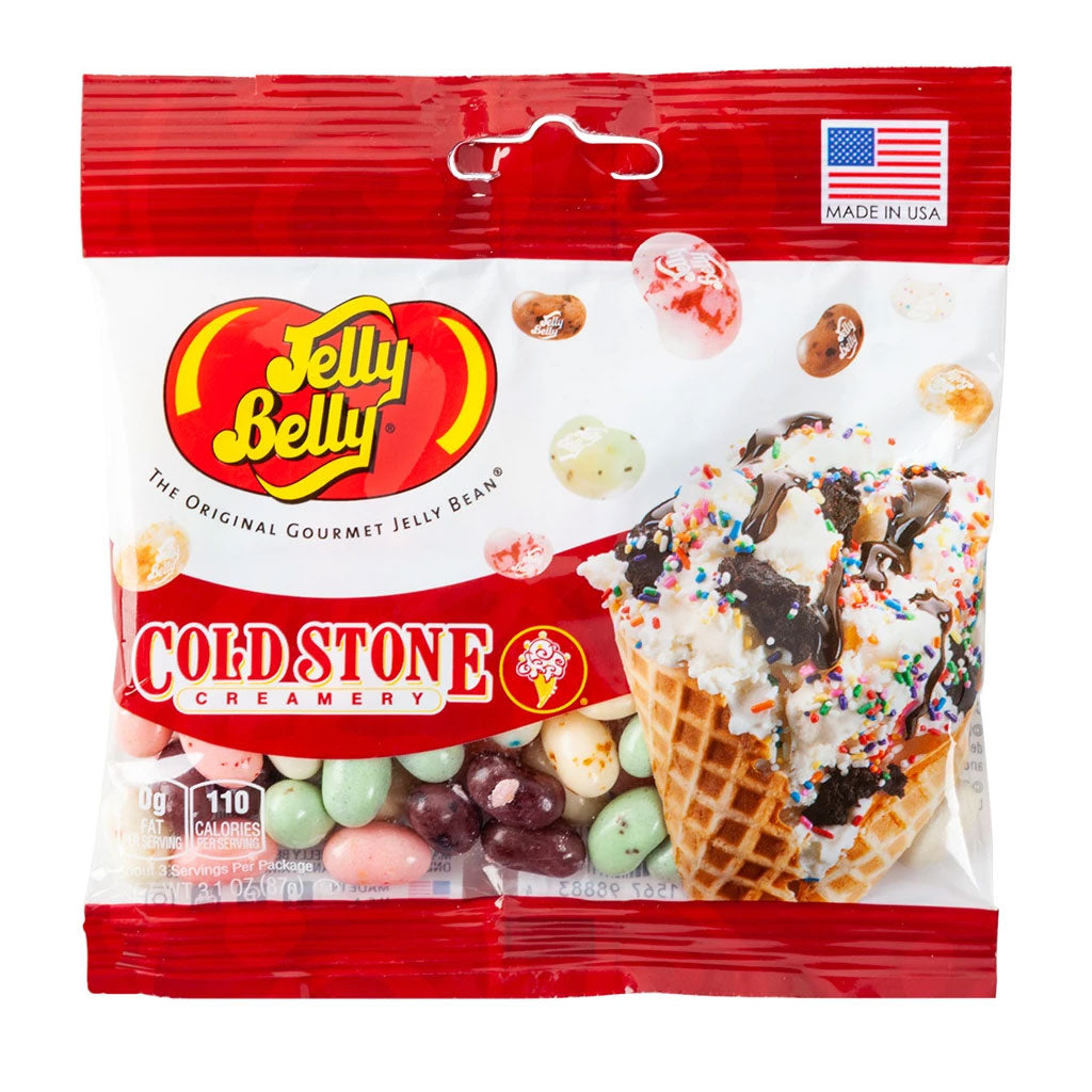 Jelly Belly - Cold Stone Ice Cream Parlor Mix Peg Bag (3.1oz)