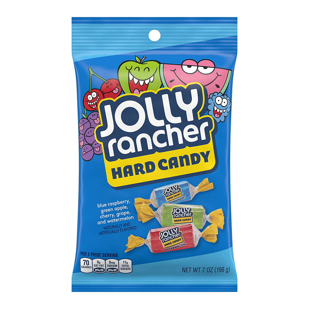 Jolly Rancher - Hard Candy Peg Bag (7oz)