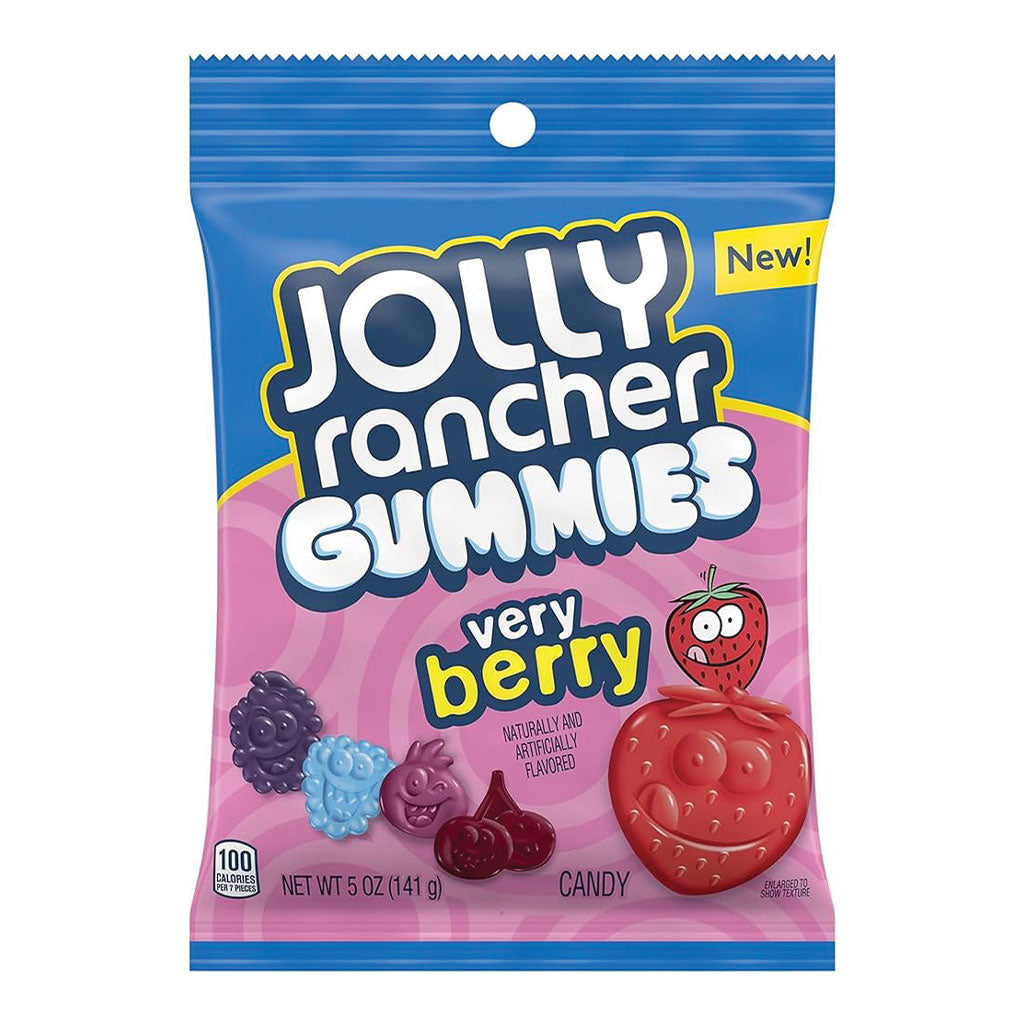 Jolly Rancher Gummies - Very Berry Peg Bag (6.5oz)