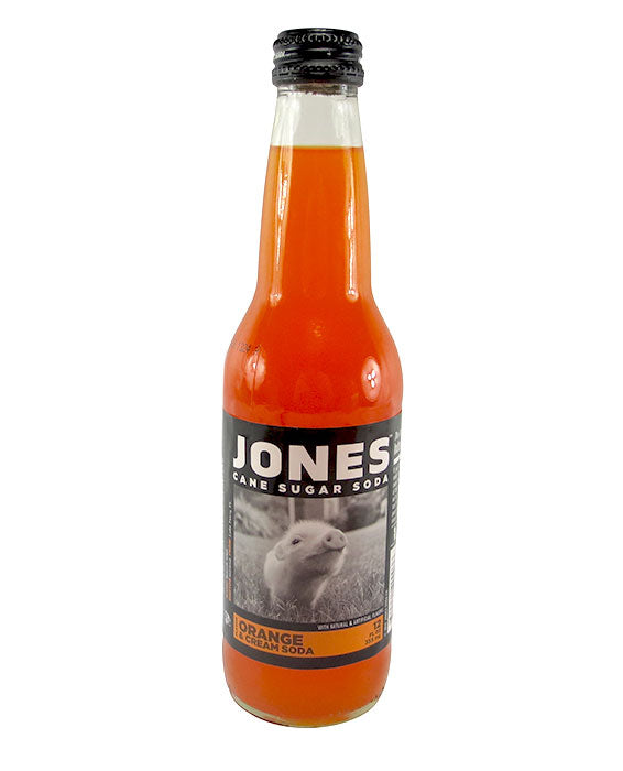 Jones Soda - Orange & Cream Soda (12oz)