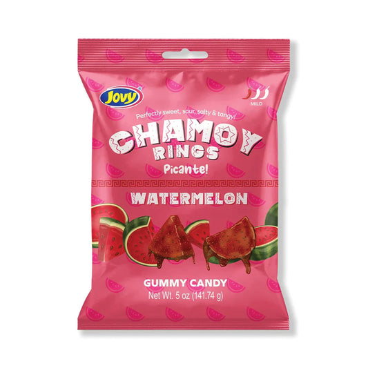 Jovy Chamoy - Spicy Watermelon Rings Peg Bag (5oz)