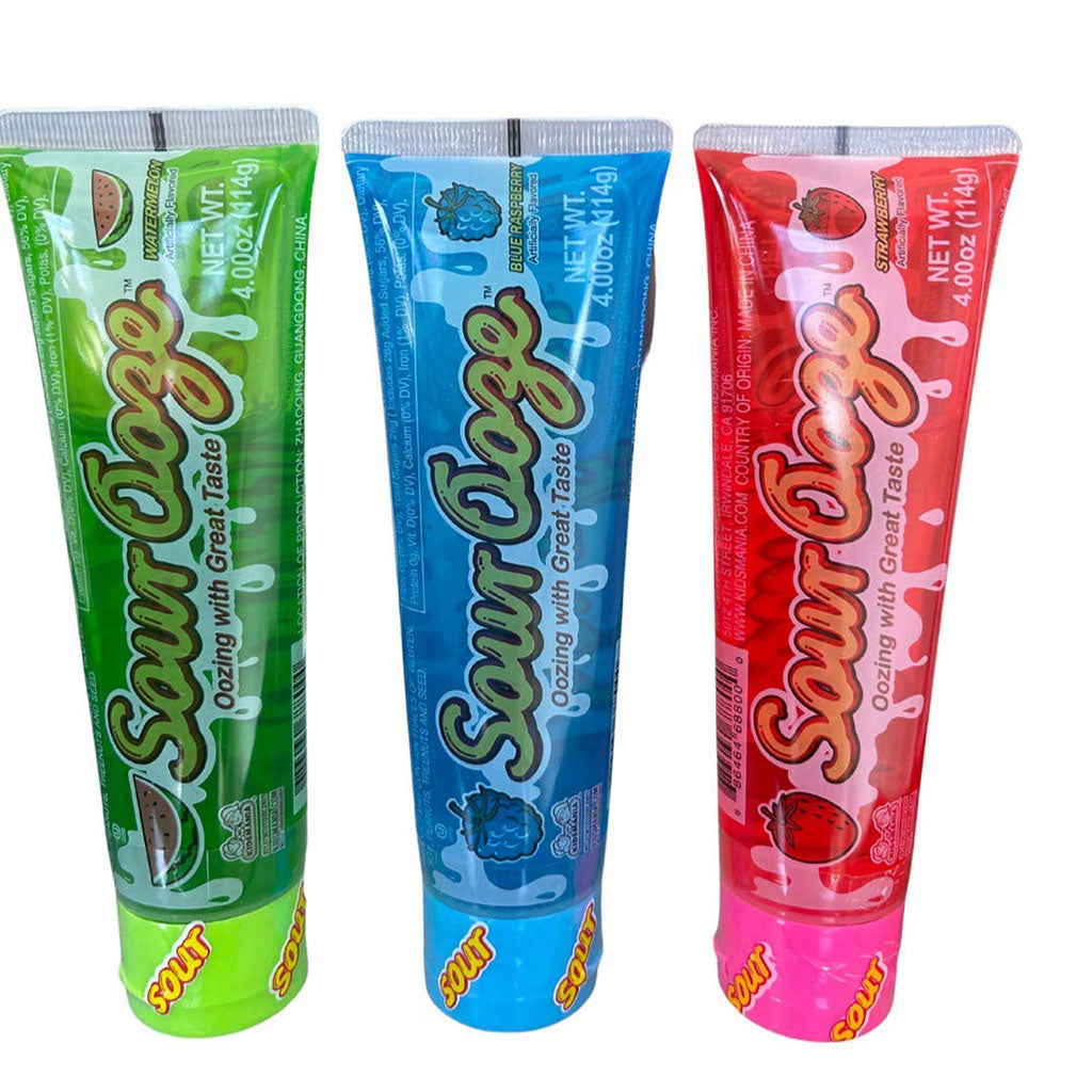 Kidsmania - Sour Ooze Tubes (4oz)