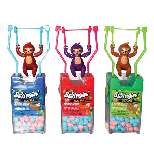 Kidsmania - Swingin' Sloth with Chewy Candy (0.49oz)