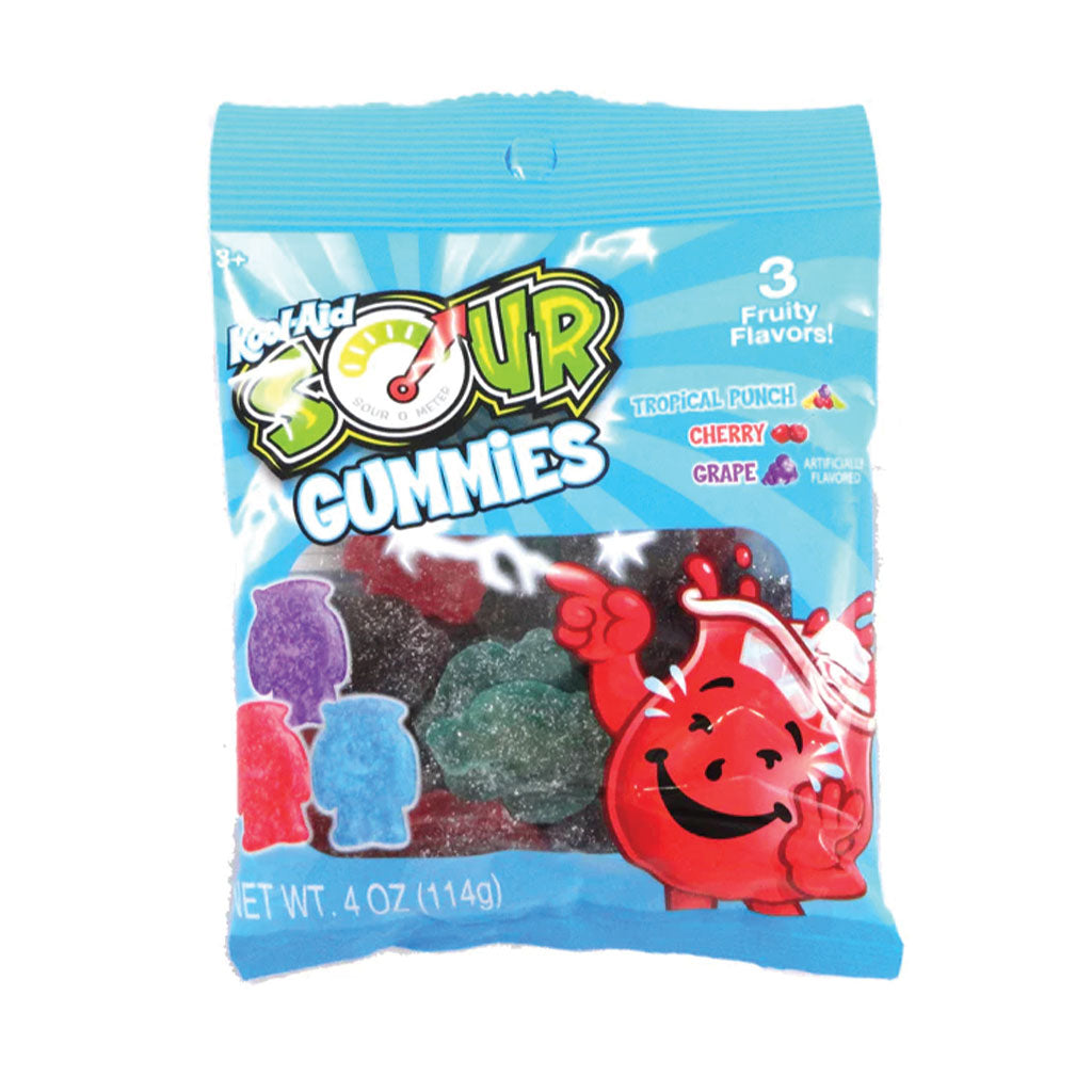 Kool-Aid - Sour Sanded Gummies Peg Bag (4oz)