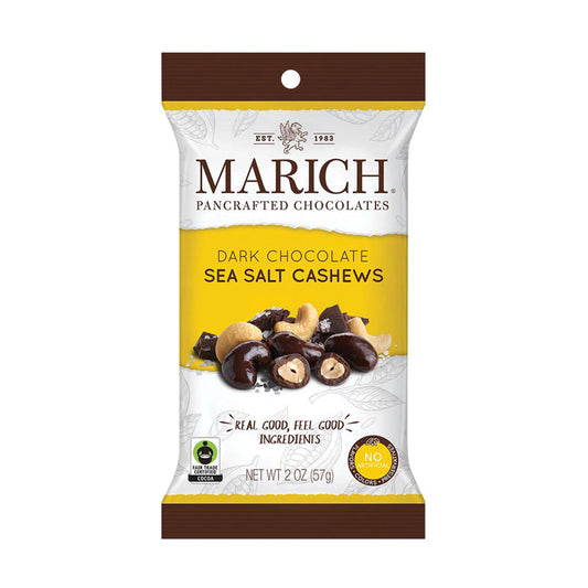 Marich - Dark Sea Salted Cashews Peg Bag (2oz)