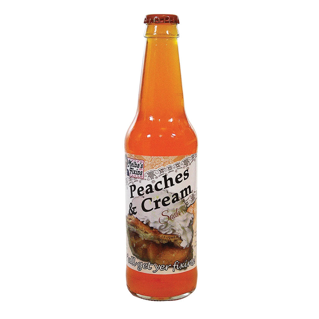 Melbas Fixins - Peaches & Cream Soda (12oz)