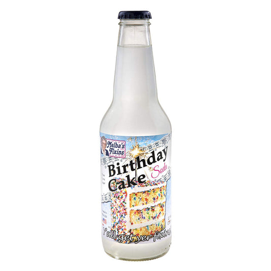 Melbas Fixins Soda - Birthday Cake (12oz)