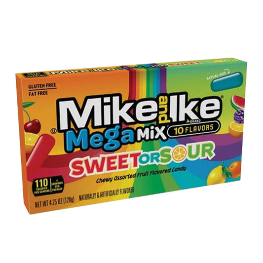 Mike & Ike - Mega Sweet or Sour Theater Box (4.25oz)