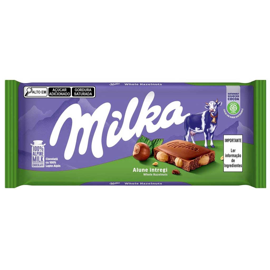 Milka - Hazelnuts Milk Bar (3.5oz)