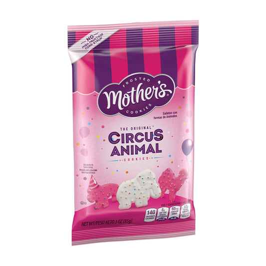 Mothers Cookies - Circus Animals In Display (3oz)