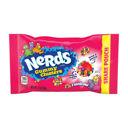 Nerds - Gummy Clusters Peg Bag Rainbow (3oz)