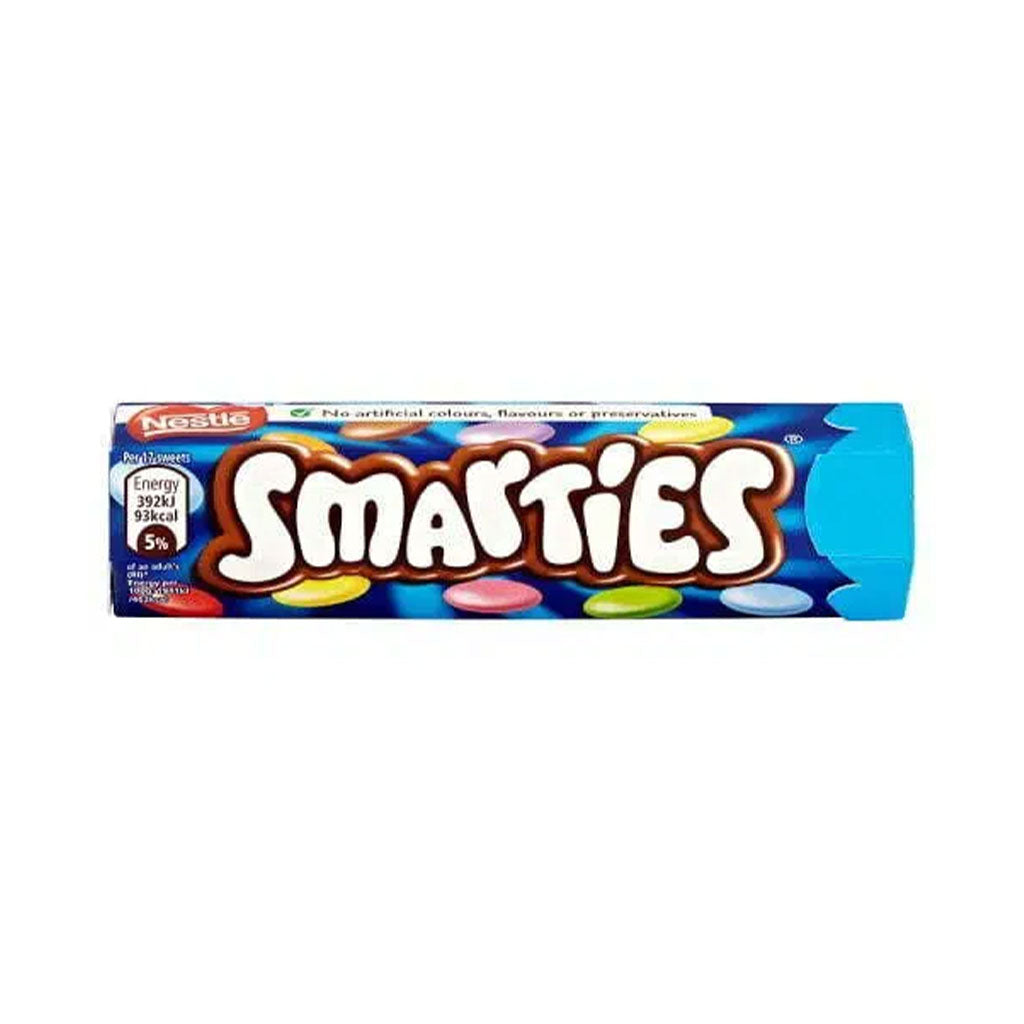 Nestle - Smarties Chocolate Hexagon Tube (1.3oz) – Uncle Joe's Candy