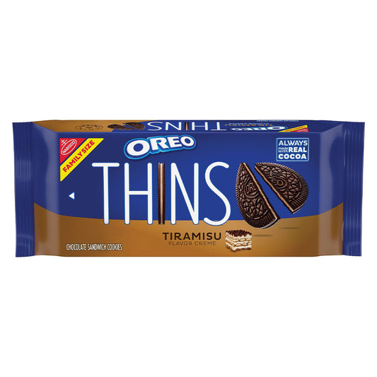 Oreo Thins - Tiramisu - Sandwich Cookies - Korea Edition