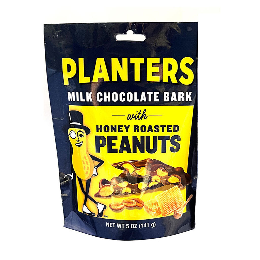 Planters - Milk Chocolate Bark w/ Honey Roasted Peanuts (5oz)