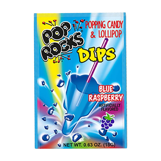 Pop Rocks - Blue Raspberry Dips (.63oz)