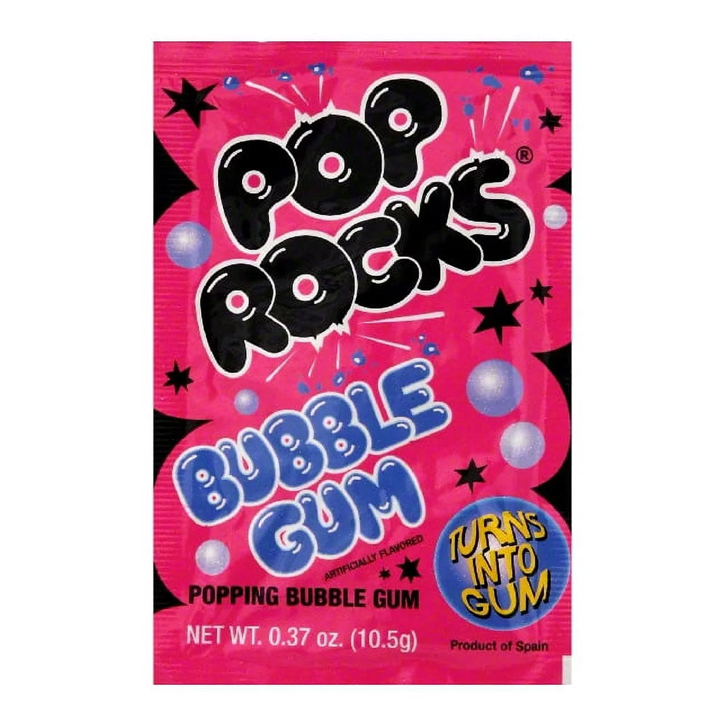 Pop Rocks - Bubble Gum (0.37oz)