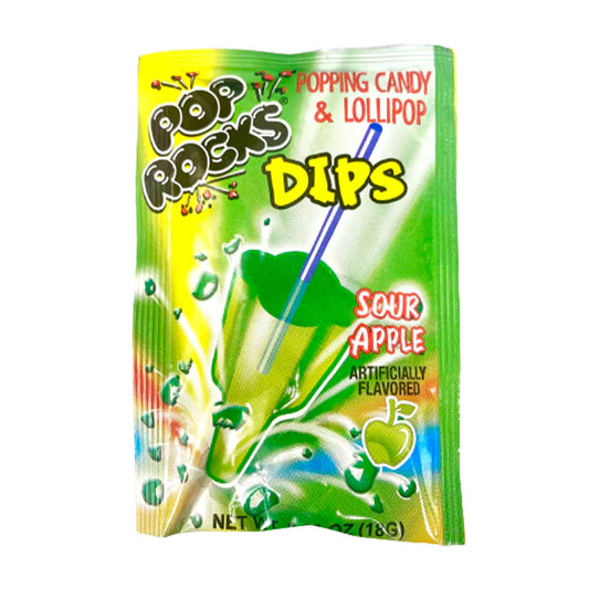 Pop Rocks - Sour Apple Dips (.63oz)