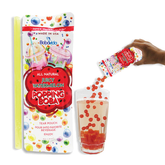 Popping Boba Single Serve - Watermelon (3oz)