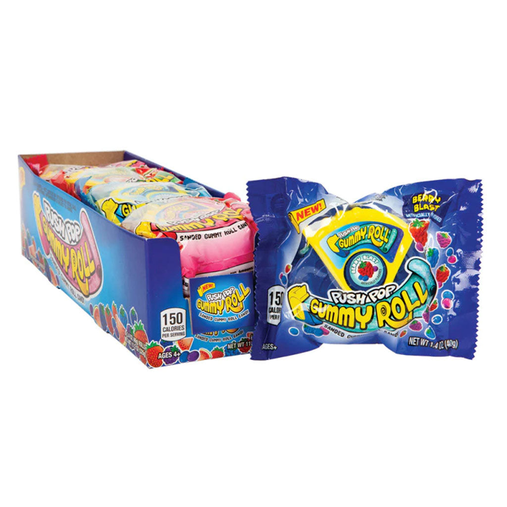 Push Pop - Gummy Roll Assorted (2.3oz)