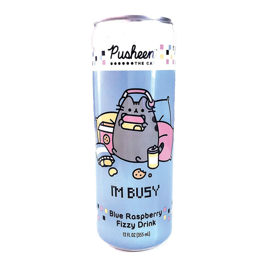 Pusheen - I'm Busy Blue Razz Sodapop (12oz)