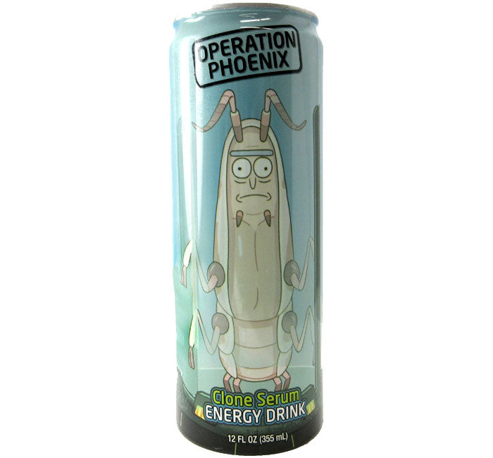 Rick & Morty - Operation Phoenix Energy Drink Can (12oz)