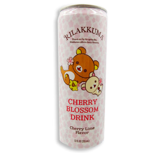 Rilakkuma - Cherry Blossom Fizzy Pop Can (12oz)