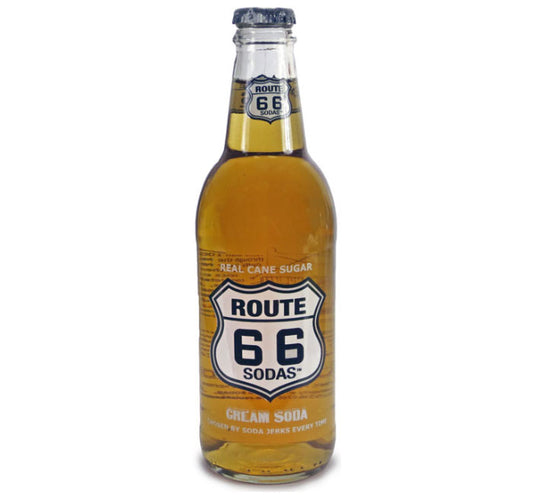 Route 66 - Cream Soda W/ Real Cane Sugar (12oz)