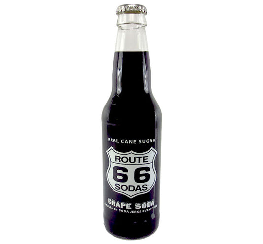 Route 66 - Grape Soda W/ Real Cane Sugar (12oz)