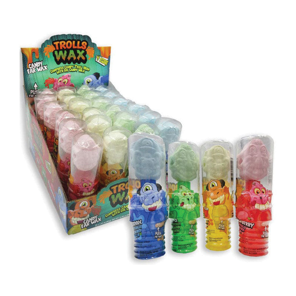 Raindrops - Trolls Wax (Candy Troll Head W/ Gel Wax) (1.41oz)