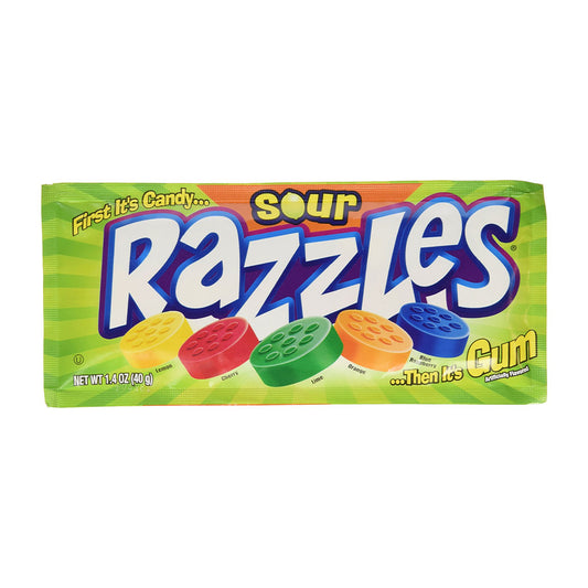 Razzles - Sour Gum (1.4oz)