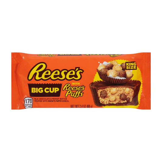 Reese's - Peanut Butter Cup w/ Reeses Puffs King Size (2.4oz)