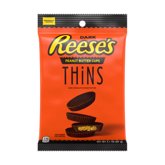 Reese's - Thins Dark Peanut Butter Cups Peg Bag (3.1oz)