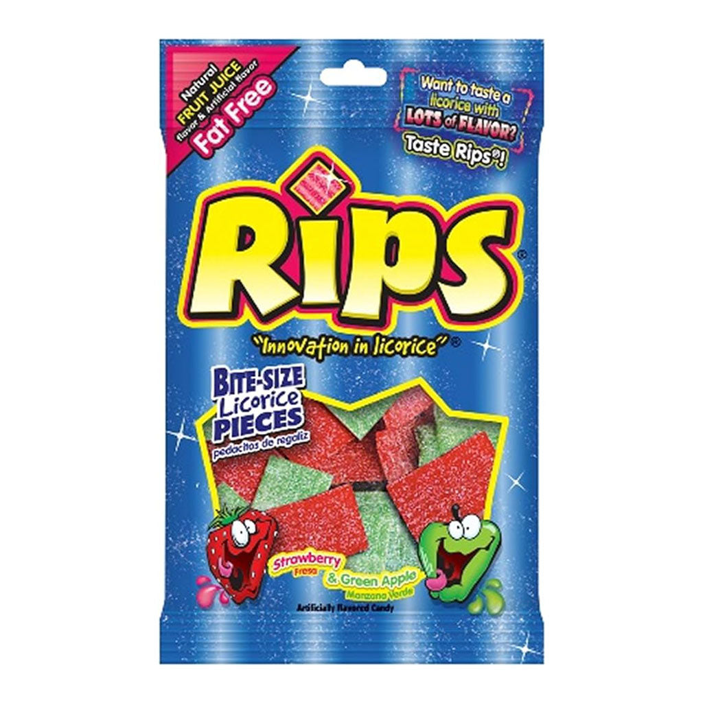 Rips - Strawberry and Green Apple Bites Peg Bag (4oz)