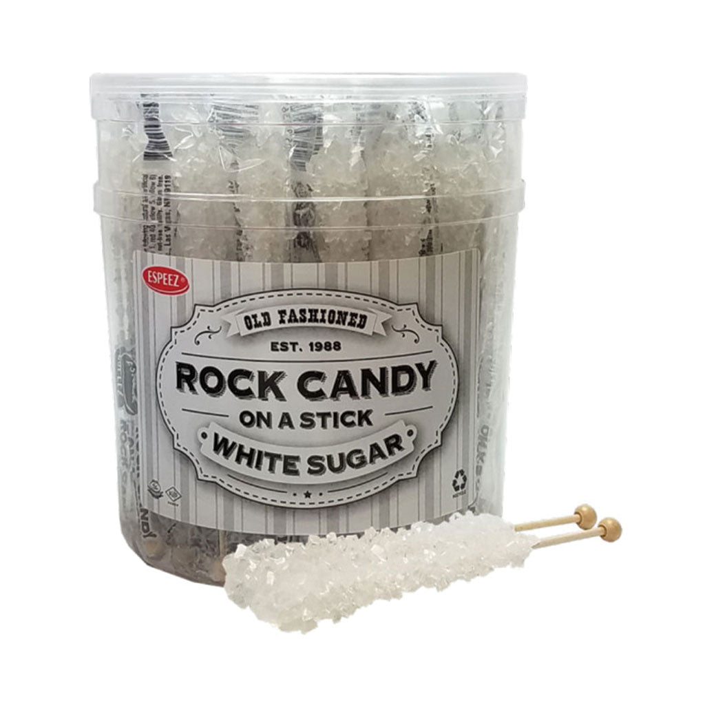 Rock Candy Jar - White (Plain) (.8oz)