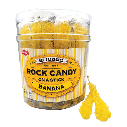 Rock Candy Jar - Yellow (Banana) (.8oz)