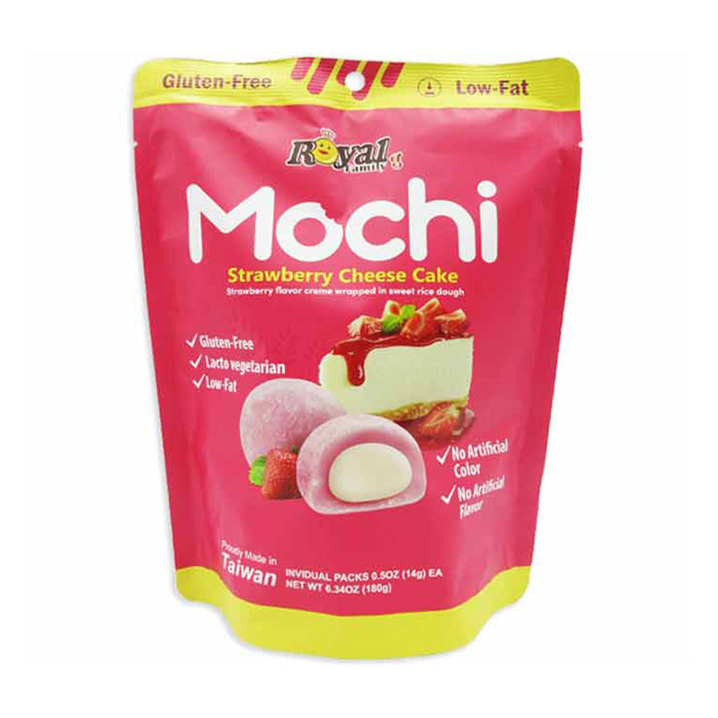 Royal Family - Strawberry Cheesecake Peg Bag Mochi (6.34oz)