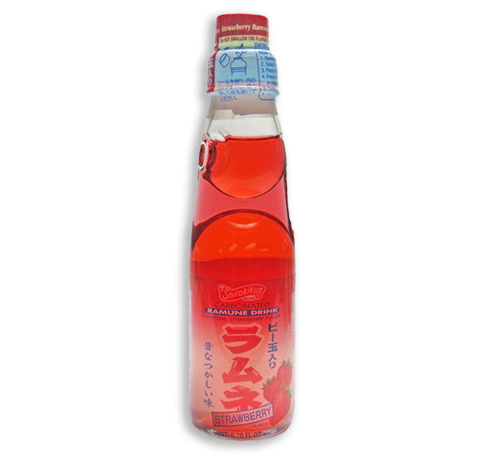 Shirakiku - Ramune Strawberry (6.76oz)