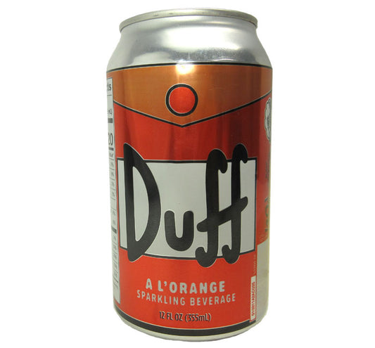 Simpsons - Duff a Lorange Sparkling Beverage Can (12oz)