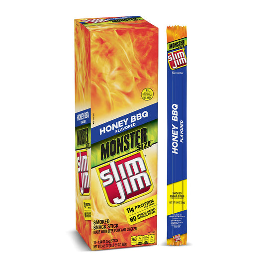 Slim Jim - Honey Barbecue Monster (1.94oz)