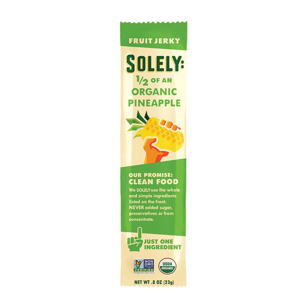 Solely Organic Fruit Jerky - Pineapple (.88oz)