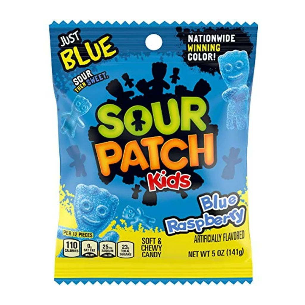 Sour Patch Kids - Blue Raspberry Peg Bag (5oz)