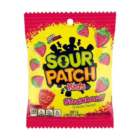 Sour Patch Kids - Strawberry Peg Bag (5oz)