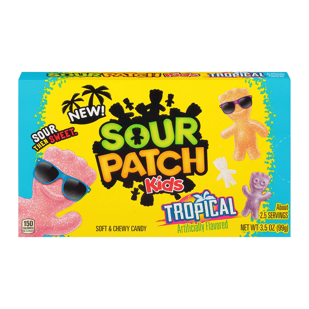 Sour Patch Kids - Tropical Theater Box (3.5oz)