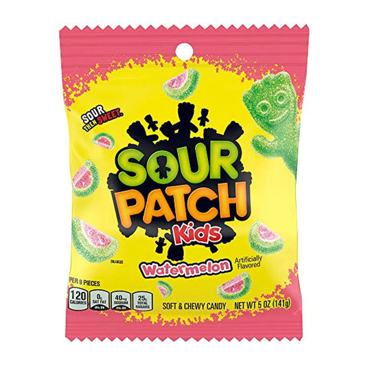 Sour Patch Kids - Watermelon Peg Bag (5oz)