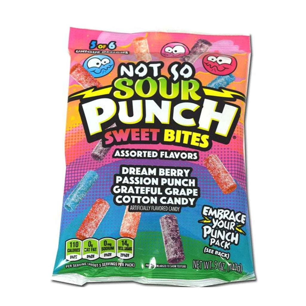 Sour Punch - Not So Sour Sweet Bites Peg Bag (5oz)