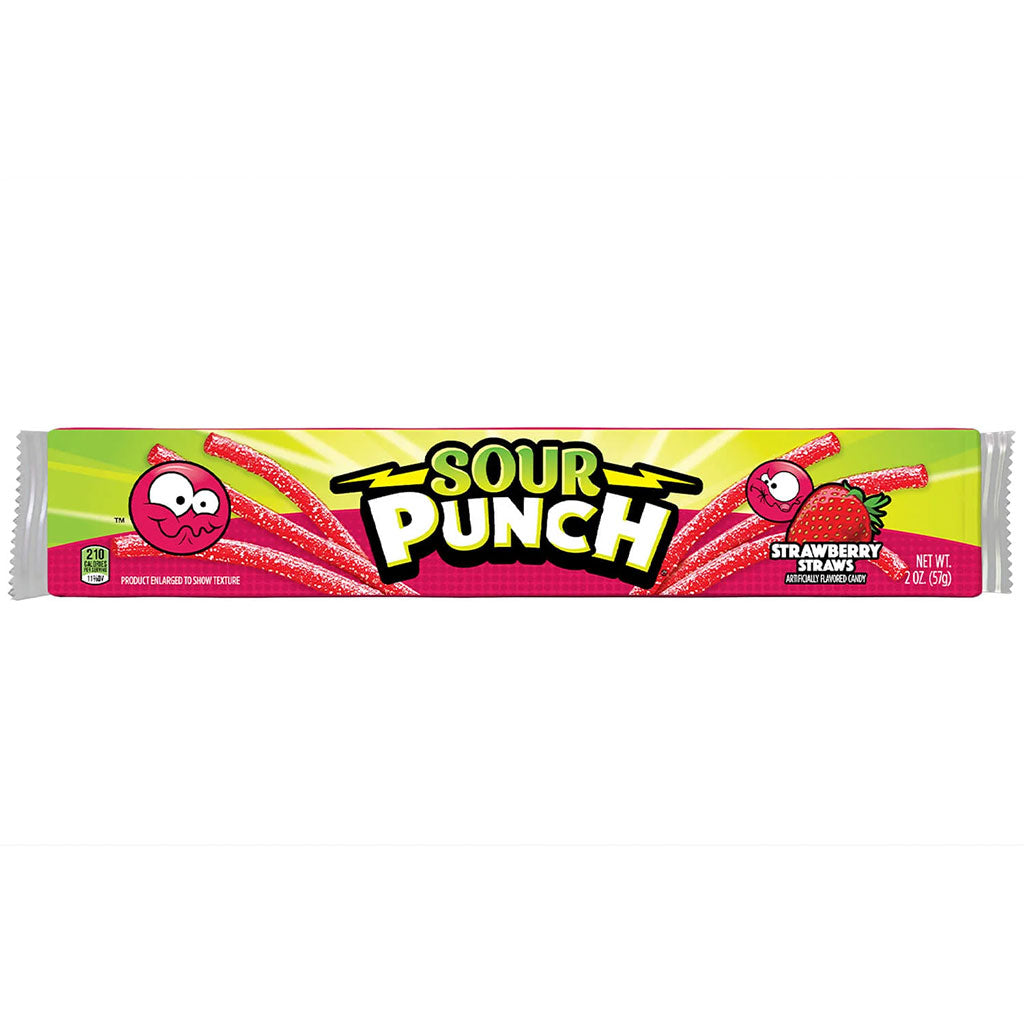 Sour Punch - Strawberry Straws (2oz)