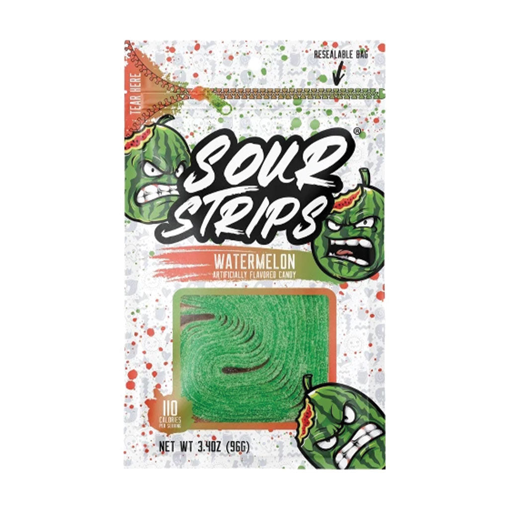 Sour Strips - Watermelon Peg Bag (3.4oz)