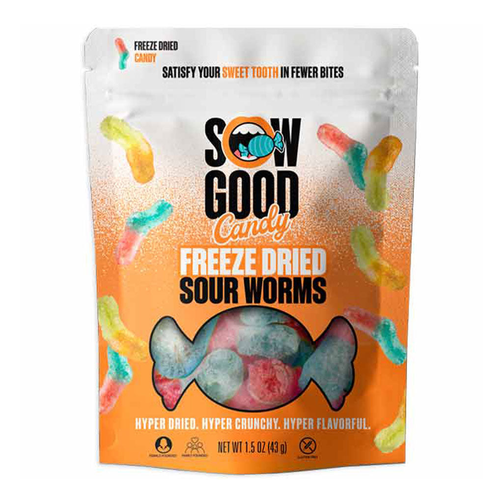 Sow Good - Freeze Dried Sour Worms (1.5oz)