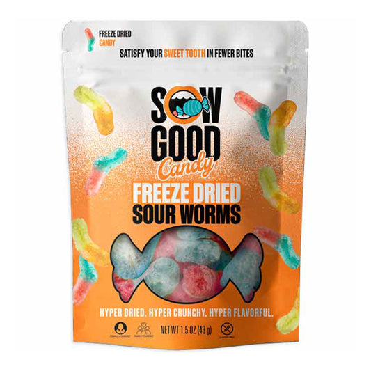 Sow Good - Freeze Dried Sour Worms (1.5oz)