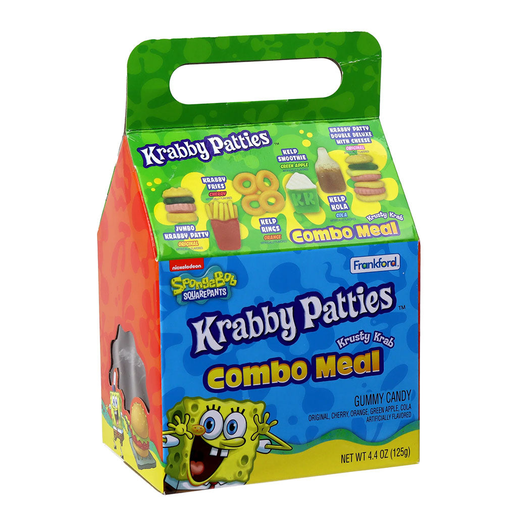 Spongebob - Krabby Patties Combo Meal Box (4.4oz)